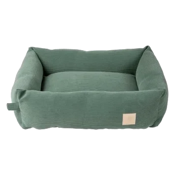 Hundebett aus Cord FuzzYard Life Myrtle Green