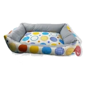 Kleines rechteckiges Hundebett, 35 x 40 x 21 cm