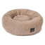Rundes Plüsch-Hundebett FuzzYard Dreameazzzy in Chai