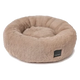 Rundes Plüsch-Hundebett FuzzYard Dreameazzzy in Chai