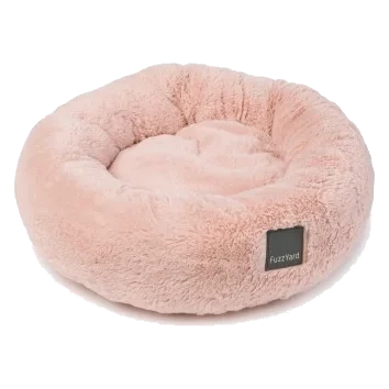Rundes Plüsch-Hundebett FuzzYard Dreameazzzy in Lotus