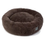 Rundes Plüsch-Hundebett FuzzYard Dreameazzzy in Truffle