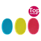 Ovale Gummibürste für Hunde