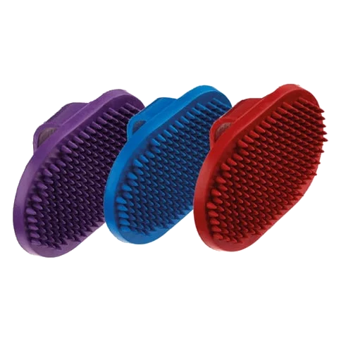 Classic ovale Gummibürste für Hunde, 130 mm