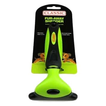 Classic Deluxe De-Shedder Fellbürste für Hunde, klein und groß