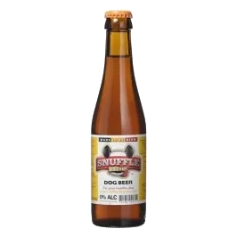 Snuffle alkoholfreies Hundebier, Huhn oder Huhn und Rind, 25 cl