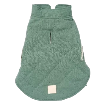 Gesteppte Hundeweste FuzzYard Life Myrtle Green