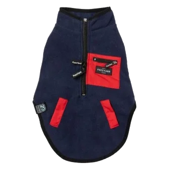 Sherpa-Hundeweste FuzzYard Fitzroy in Marineblau