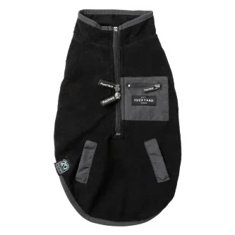 Sherpa-Hundeweste FuzzYard Fitzroy in Schwarz
