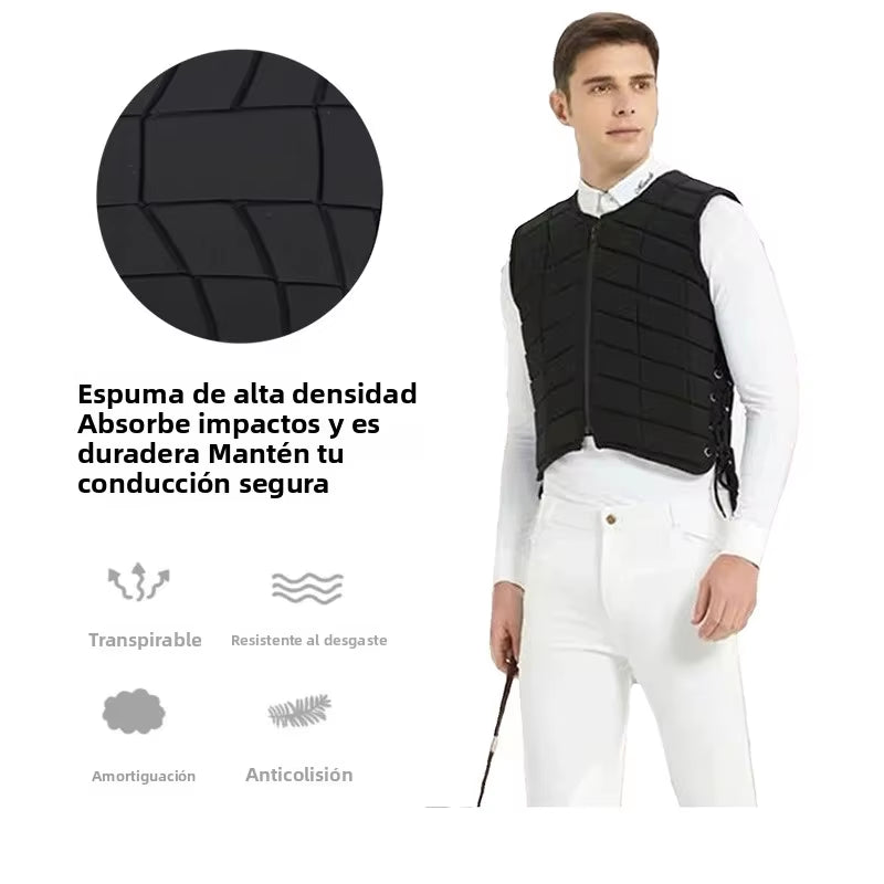 Sicherheitsweste zum Reiten für Erwachsene und Kinder – Ansicht 3