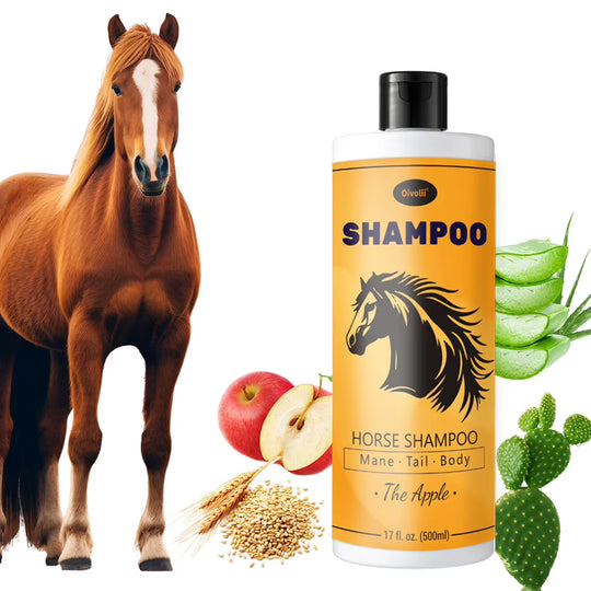 Pferdeshampoo und Conditioner mit Apfelduft, 500 ml – Ansicht 7