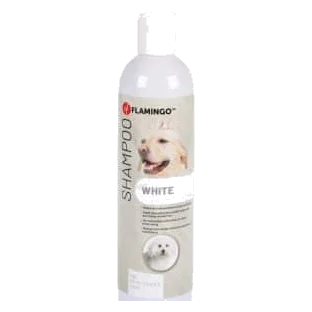 Flamingo Hundeshampoo für weißes Fell, 300 ml