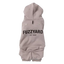 Hunde-Hoodie FuzzYard Urban aus Baumwolle in Hellgrau
