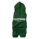 Hunde-Hoodie FuzzYard Urban aus Baumwolle in Grün