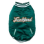 Baseballjacke für Hunde FuzzYard Fastball in Grün