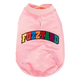 Satin-Bomberjacke für Hunde FuzzYard Frat in Rosa