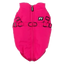 Hundejacke mit integriertem Geschirr FuzzYard Flash in Magenta
