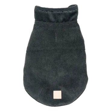 Hundemantel aus Cord FuzzYard Life Slate Grey
