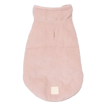 Hundemantel aus Cord FuzzYard Life Soft Blush