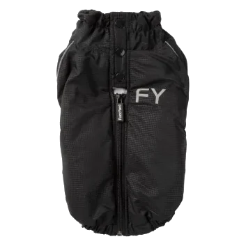 Reflektierende Hundejacke FuzzYard Space in Schwarz