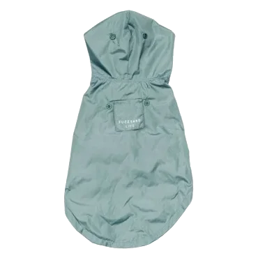 Regenmantel für Hunde FuzzYard Life Myrtle Green