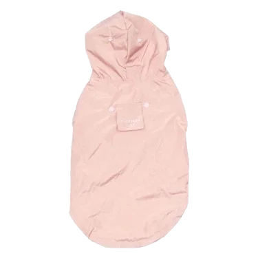 Regenmantel für Hunde FuzzYard Life Soft Blush