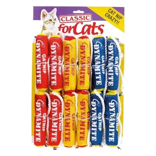 Classic Cat-Nip Dynamite 150 mm – Katzenminze-Spielzeug für Katzen
