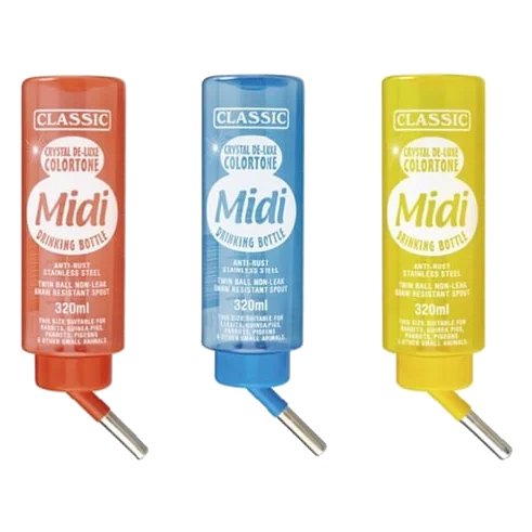 Classic Colortone T3 Midi Bottle 320 ml – Trinkflasche für Kleintiere