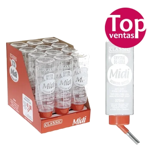 Classic Crystal Deluxe T3 Midi Bottle 320 ml – Trinkflasche für Kleintiere