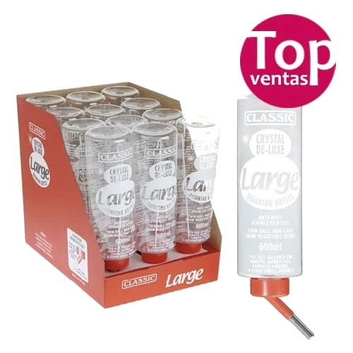 Classic Deluxe T4 Large Bottle 600 ml – Trinkflasche für Kleintiere