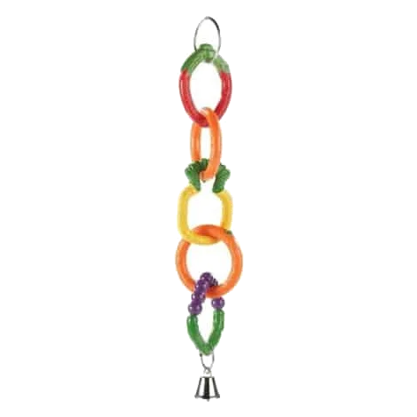 Classic Fruity Swing Rings Large 380 mm – Schaukelringe für Vögel