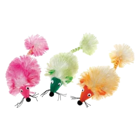 Classic Glamour Pom Pom Mouse 200 mm – Spielmaus für Katzen