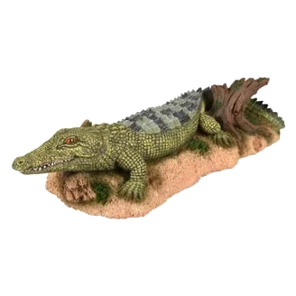 Krokodil Aquarium Deko