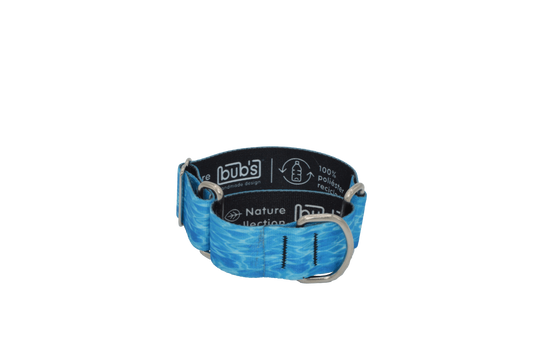 Bub's Aqua Zugstopp-Halsband für Hunde, Größe S
