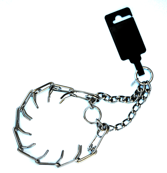 Stachelhalsband aus Stahl für Hunde