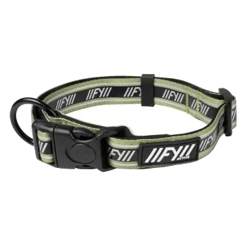 Hundehalsband mit Neopren FuzzYard FY Active Khaki