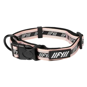 Hundehalsband mit Neopren FuzzYard FY Active Pfirsich