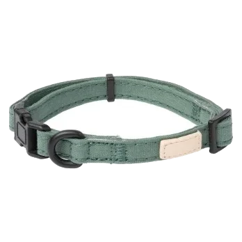 FuzzYard Life Hundehalsband aus Baumwolle, Myrtle Green