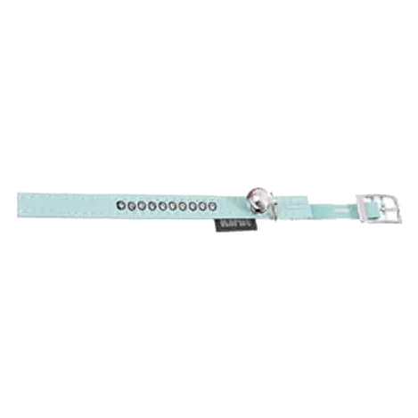 Monte Carlo Katzenhalsband, Hellblau, 11 mm, 30 cm