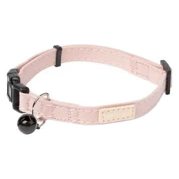 FuzzYard Life Katzenhalsband aus Baumwolle, Soft Blush