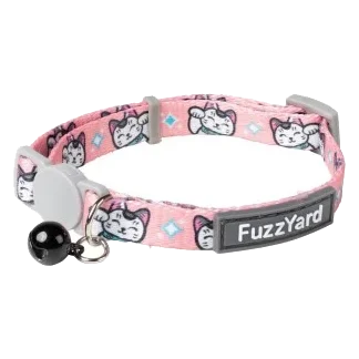 Katzenhalsband FuzzYard Lucky Fur-Tune in Rosa