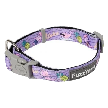 Hundehalsband FuzzYard Aloha Dolphins aus Neopren