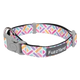 Hundehalsband FuzzYard Bubblegum Burst aus gepolstertem Neopren