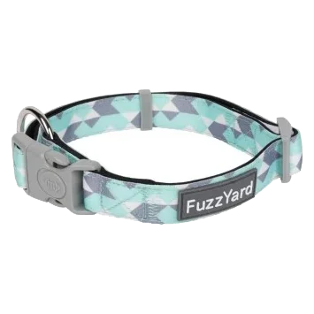 Hundehalsband FuzzYard Mint Fizz aus gepolstertem Neopren