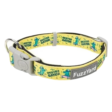 Hundehalsband FuzzYard Sk8ter Gator aus Neopren