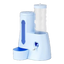 2-in-1 Futter- und Wasserspender für Hamster in Blau