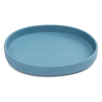 FuzzYard Life Katzennapf aus Silikon, French Blue