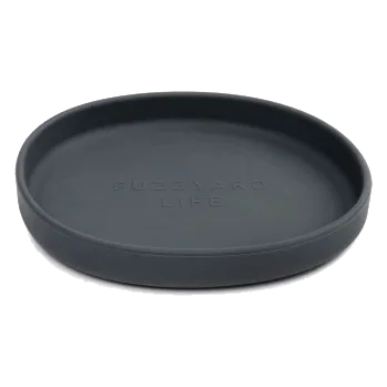 FuzzYard Life Katzennapf aus Silikon, Slate Grey