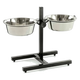 Otis erhöhte Futterstation mit Metallnäpfen, 1500, 2500 und 4000 ml