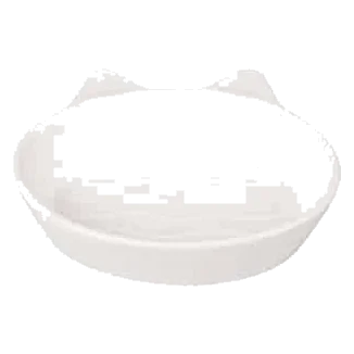 Gizmo Keramik-Katzennapf in Weiß, 13 cm